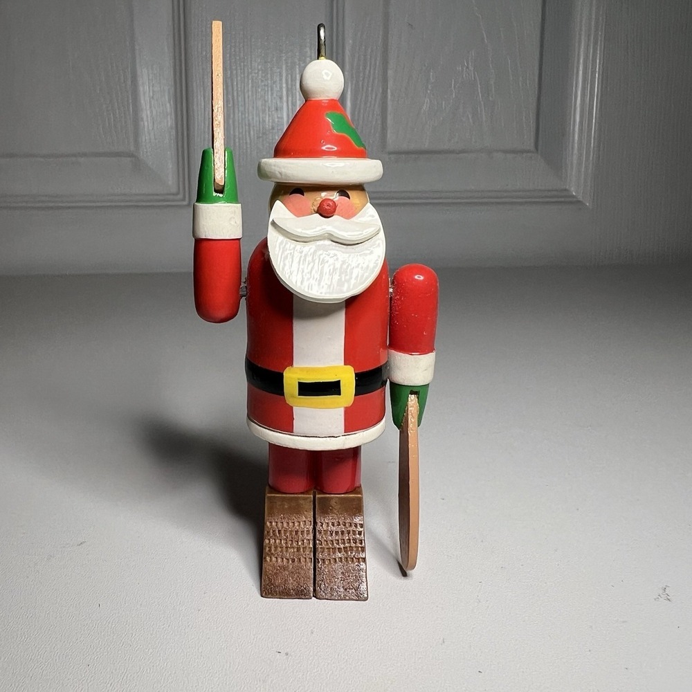 1985 Hallmark "Whirligig Santa" ornament from the Country Christmas Collection